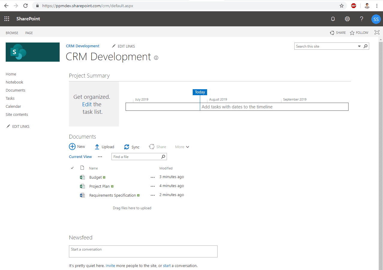 how to remove office 365 sharepoint site