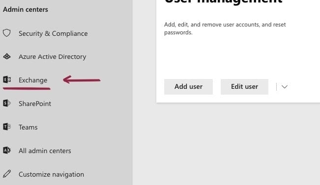 Migrating from Office 365 to G Suite: Admin Exchange center