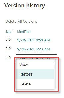 archive sharepoint sites using version control