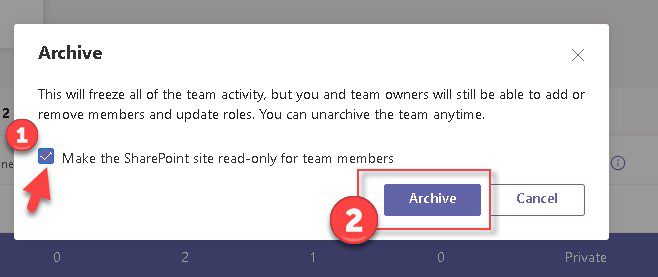 How to Archive Team in Microsoft Teams [Freeze Team Activity]  