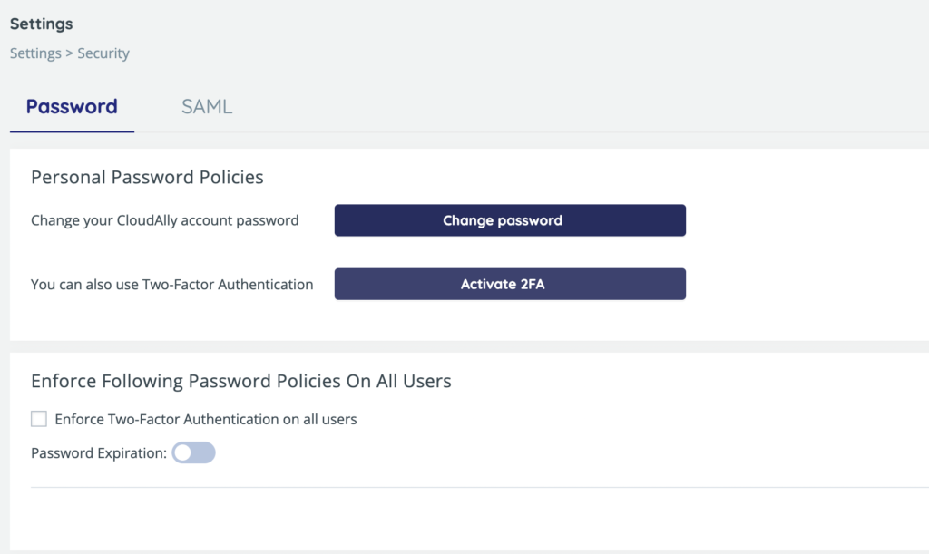 secure backup authentication with saml and mfa 2fa