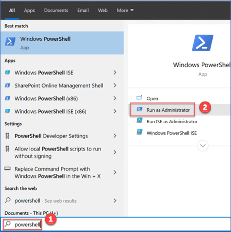 recover deleted emails m365 powershell